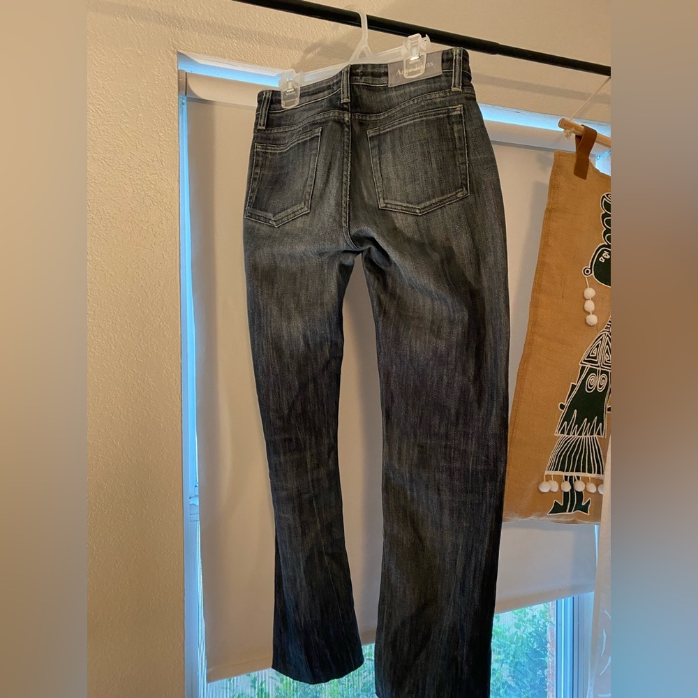 Grey acne jeans